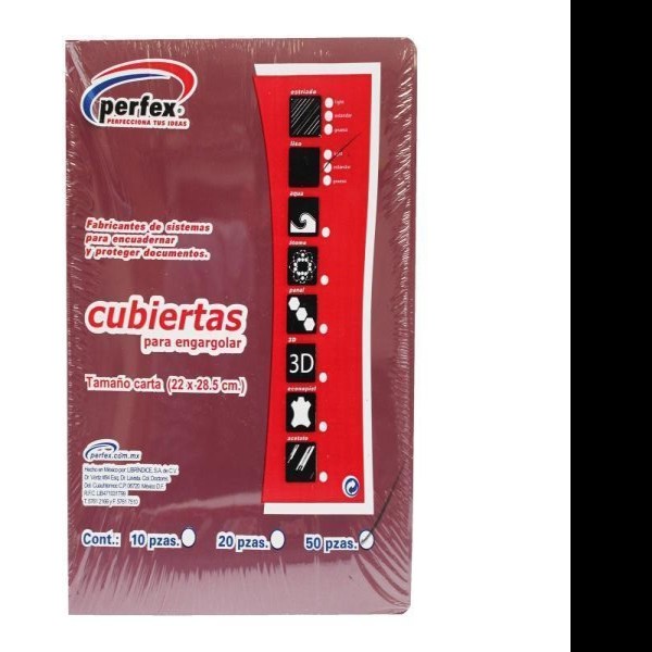 CUBIERTA CTA. LISA BIPOL GUINDA 14P. 25JUEGOS